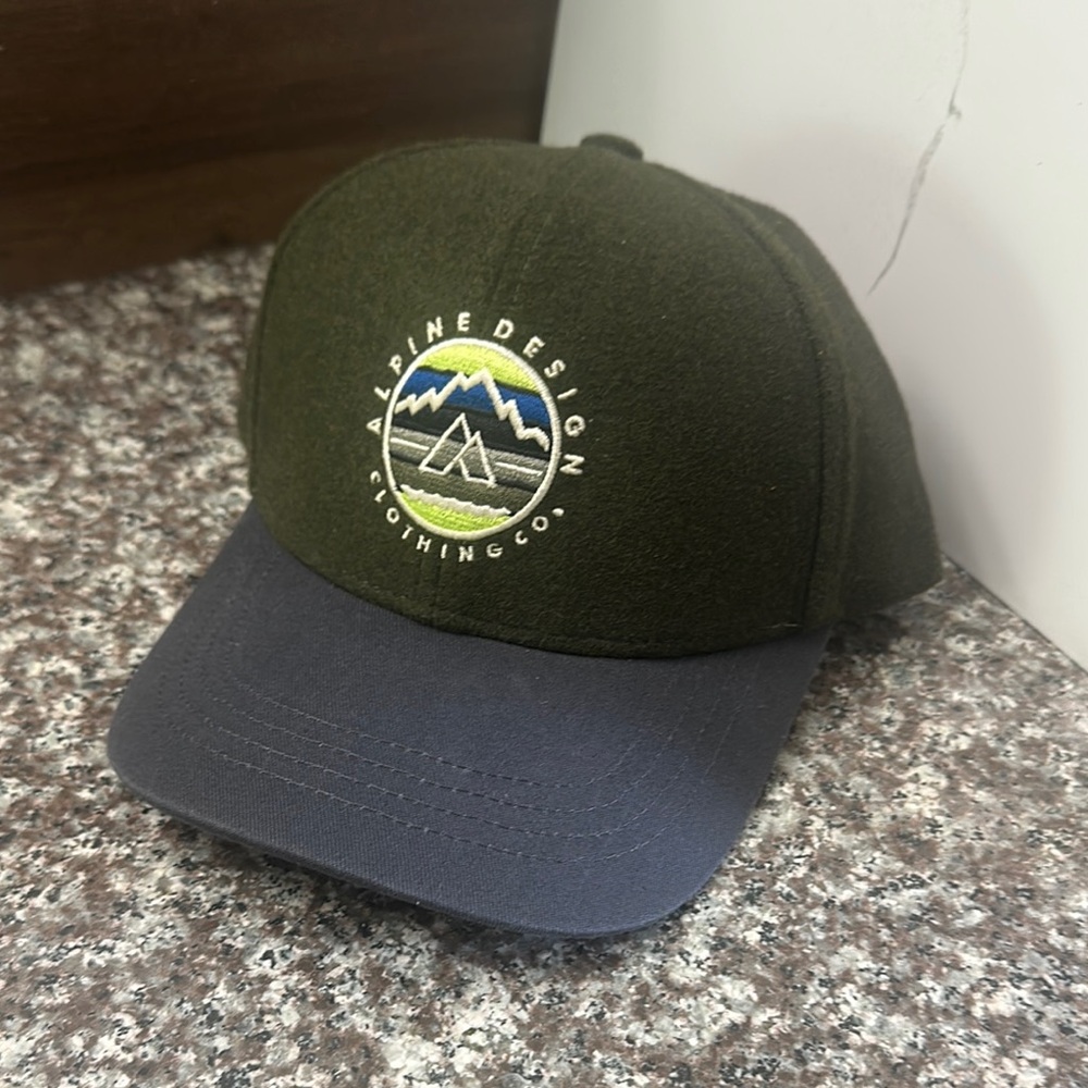 Alpine Design Olive and Charcoal Cap